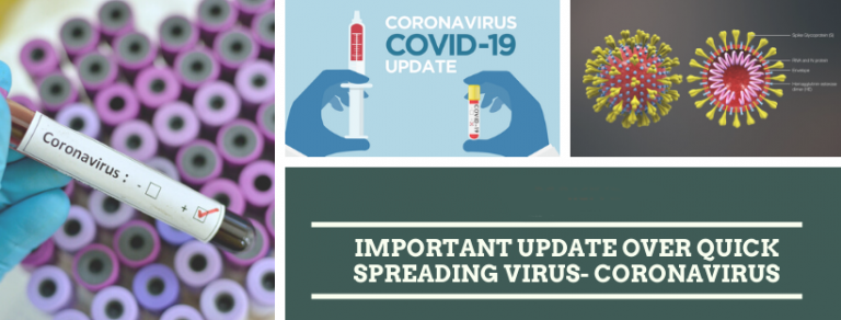 Important Updates for Coronavirus