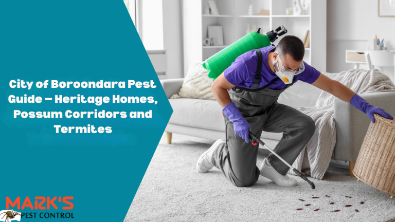 City of Boroondara Pest Guide — Heritage Homes, Possum Corridors and Termites