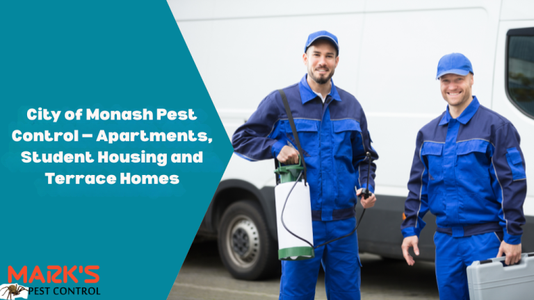 City of Monash Pest Control — Apartments, Student Housing and Terrace Homes